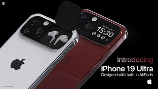 Future iPhone 19 Pro with Built-in AirPods | Apple - (Concept Trailer)