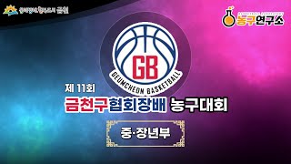 SK 다이너마이트 : 스피어헤드 [제 11회 금천구협회장배농구대회 중장년부] 2023/09/03