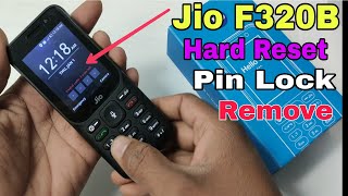 LYF JIO F320B Hard Reset OR Pin Lock Remove