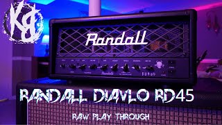 Randall Divalo RD45 - Raw Metal Tones \u0026 Playthrough