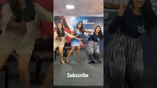 RJ Kajal, Meenakshi chaudhary, Dimple Hayathi attasudake song dance #shorts #khiladi