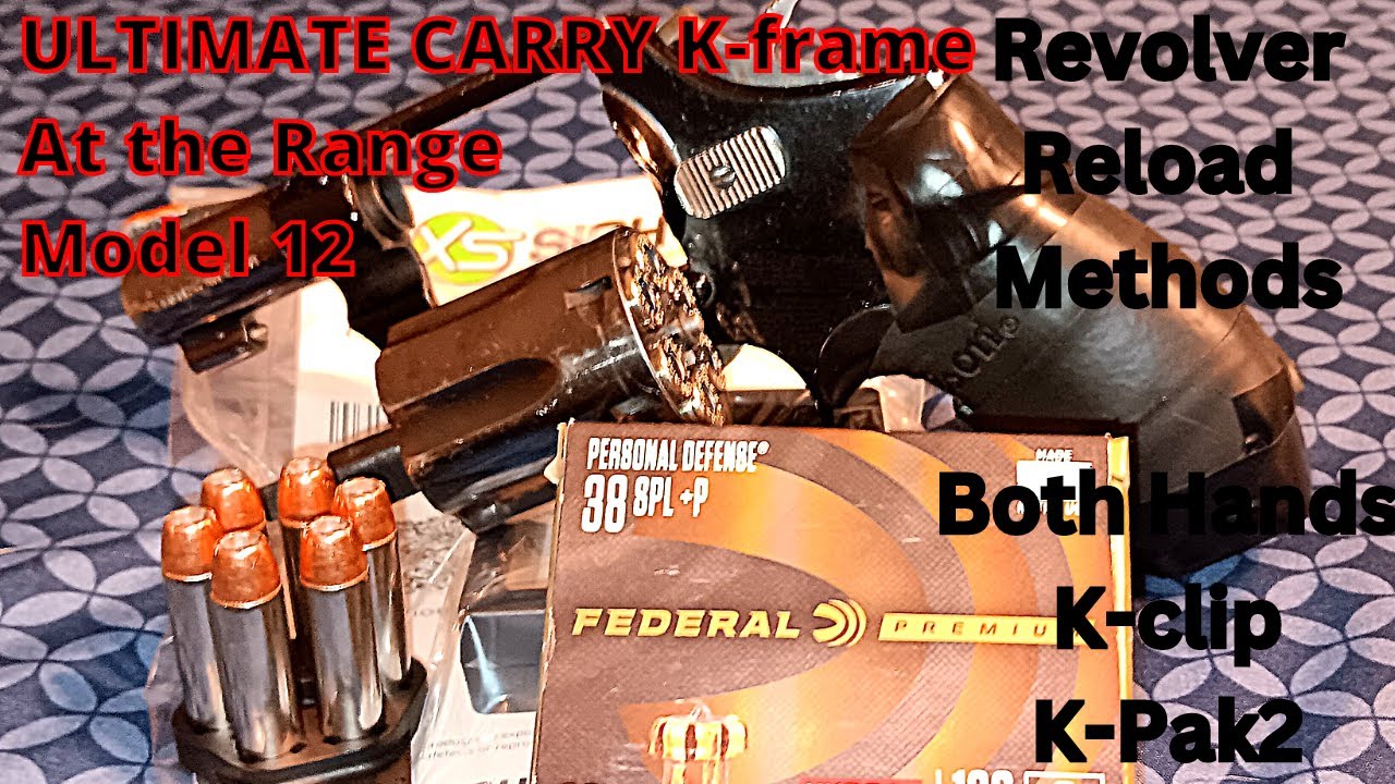 Range Ultimate Carry K Frame S W Model 12 Zeta6 K Pak2 Revolver Reload