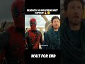 deadpool u0026 wolverine meet captain 🔥😬 shorts ytshorts marvel viralshorts shortsfeed foryou