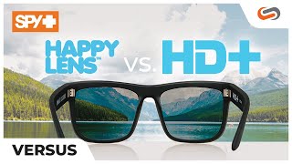 SPY Happy Lens VS HD+ Lens Tech