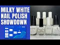 Milky White Nail Polish 💥SHOWDOWN💥 (Where does Funny Bunny stand? 😱)