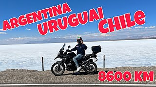 VIAJAR DE MOTO PRA ARGENTINA E URUGUAI É PERIGOSO ??  | VIDEO COMPLETO | BMW R1200 GS | 8600 KM