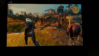 Winlator the Witcher 3 on Samsung Galaxy Tab S9 Android Tablet