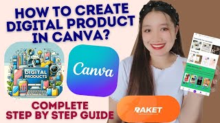 How to create digital product in canva? #earnfromcanva #digitalproduct #Raketph2024