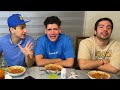 yair17 llora y donato se vomita comiendo la sopa más picante del mundo🔥 *todos se enferman*