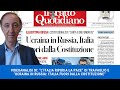 Il Fatto quotidiano di Travaglio nella propaganda russa: l'analisi shock di articoli ed editoriali