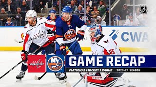 Capitals @ Islanders 12/29 | NHL Highlights 2023
