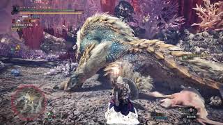 【MHWI】狩獵日記#663「狩獵雷狼龍」放射型銃槍熱血練習