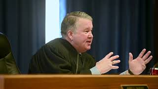 Judge John McBain sentences Franky Ackley Jr. on murder charge
