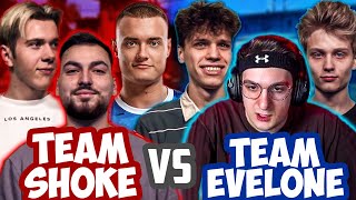 БУСТЕР ЛАН ТУРНИР 5 НА 5 КСГО / TEAM EVELONE VS TEAM SHOKE / ЭВЕЛОН, ПОКА, АУНКЕР СИЗД ФАНДЕР BUSTER