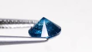 TR19 JTJJ 06 1.42cts 7.0mm Enchanting Blue Natural Loose Diamond