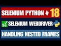 Selenium Python #18 | Handling Nested Frames
