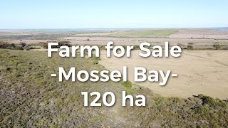 Plaas te koop, 120 ha Mosselbaai. Lourens: 071 9566 132. Farm For Sale, Mossel Bay, 120 ha.