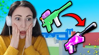 Roblox Big Paintball but every time I DIE my gun UPGRADES!!