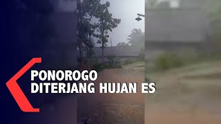 Hujan Es Terjang Dua Kecamatan Di Ponorogo