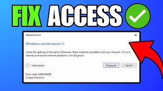 How To Fix Cannot Access Shared Folder in Windows 11