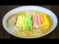 【chinese cold noodles】refreshing taste korean style chinese cold noodles.