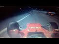 Sebastian Vettel crash - 2017 Singapore Grand Prix First Lap