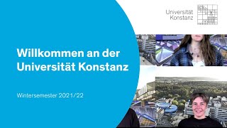 Willkommen an der Universität Konstanz zum Wintersemester 2021/22