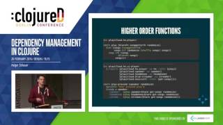 clojureD 2016: "Dependency Management in Clojure" by Holger Schauer