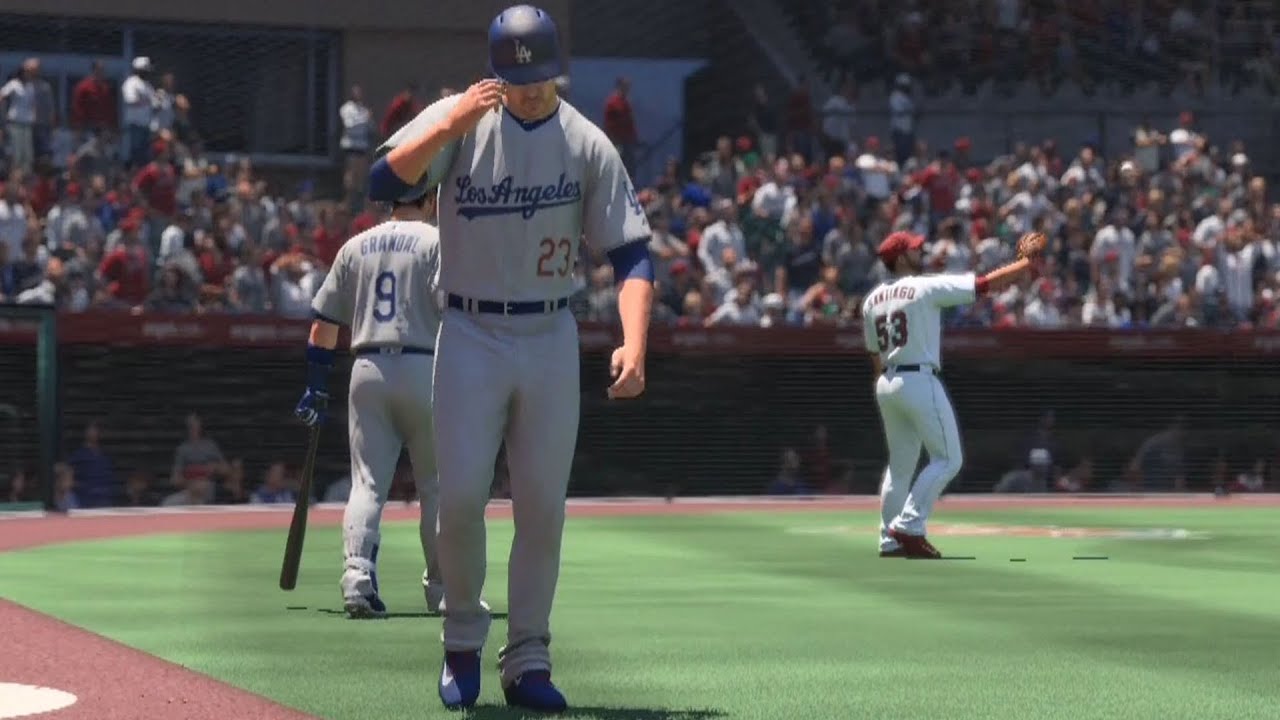 MLB The Show 16 - Los Angeles Dodgers Vs Los Angeles Angels | Gameplay ...