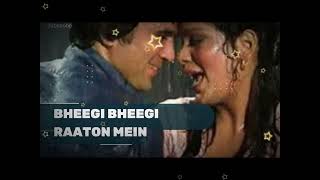 Bheegi Bheegi  Raaton Mein {With Special Effects} | Kishor Kumar| old songs | #youtube #song #old