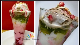 Falooda Sweet Desert Recipe ഒരു അടിപൊളി റോയൽ ഫലൂദ