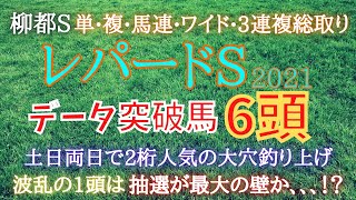 レパードステークス2021【データ予想】近年劇荒れの超波乱レース‼︎先週は動画分は惨敗も土日両日で2桁人気の大穴を釣り上げ成功‼︎ここいらでズドンと当てたい‼︎