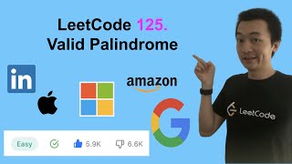 LeetCode 125. Valid Palindrome - Interview Prep Ep 134