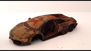 修復放棄されたおもちゃの車 - Lamborghini Murcielago