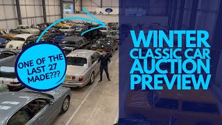 A SNEAK PEEK OF OUR JANUARY SALE | SWVA Winter Classic Car Auction 2025 Preview