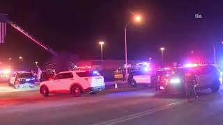 Fallen Deputy Calhoun Procession Arrives At Coroner's Office - Perris, California 01.13.23