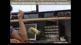 Demonstration of simultaneous control based in pattern recognition