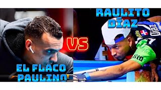 Raulito Díaz vs el flaco paulino de RD$100,000 a 15 mesas