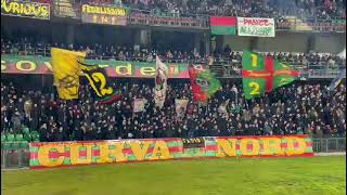 Curva Nord Ternana in casa contro l' Arezzo 2024-25.