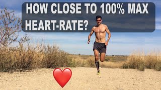 HOW CLOSE TO 100% MAX HEART-RATE CAN YOU HOLD FOR A MARATHON?! Coach Sage Canaday Running Training