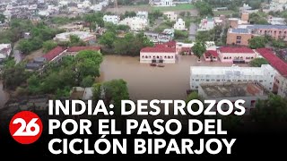 Ciclón Biparjoy se debilita y evacuados ante su paso por India vuelven a casa