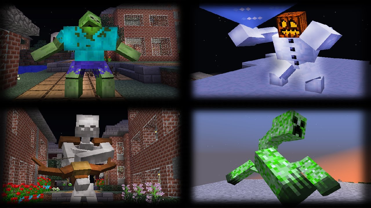 Mutant Creatures Minecraft Mod Showcase Youtube