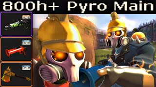 The Annoying Flare Gun🔸800h+ Pyro Main Experience (TF2 Gameplay)