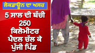 Lockdown Impact |7 People returned Home with 250 KM walikng | Faridkot news|Punjab News | India News