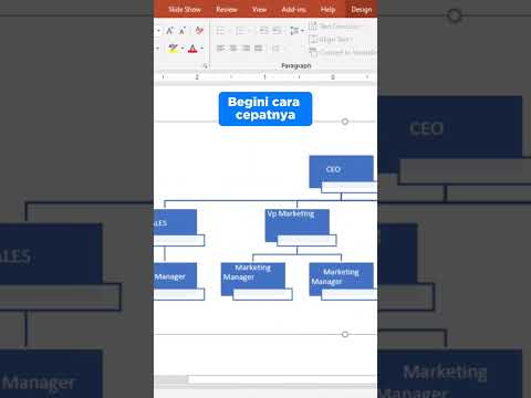 Cara Buat Struktur Organisasi Otomatis Di Powerpoint