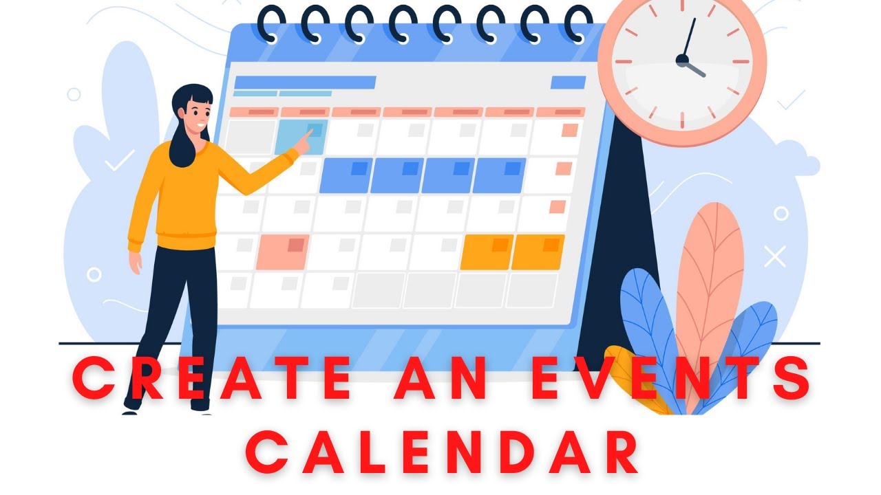 How To Create An Events Calendar On Your Wordpress Website Using The
