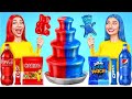 Red Food vs Blue Food Challenge | Funny Situations by Multi DO Challenge