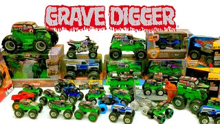GRAVE DIGGER | MONSTER JAM | MONSTER TRUCKS | MONSTER TRUCK VIDEOS | My Grave Digger Collection 괴물 잼