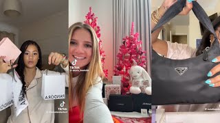 RICH Christmas Haul 2024❤️🎁 - Tiktok compilation⭐️