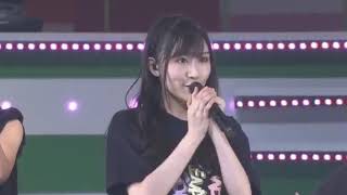 【NMB48】 Yagura Fuuko Graduation Announced in NMB48ARENATOUR2017 (2017/10/11)